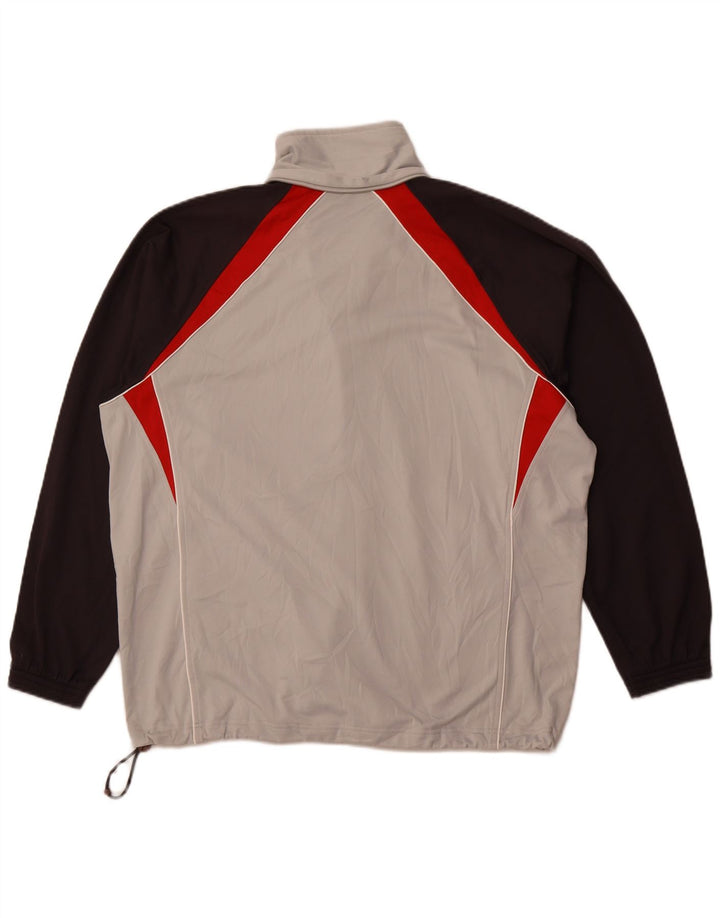 Champion Herre træningsdragt Topjakke Stor Grå Colourblock Polyester