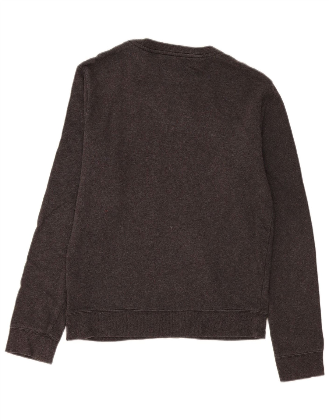 Tommy Hilfiger Herre Grafisk Sweatshirt Jumper Medium Grå Bomuld