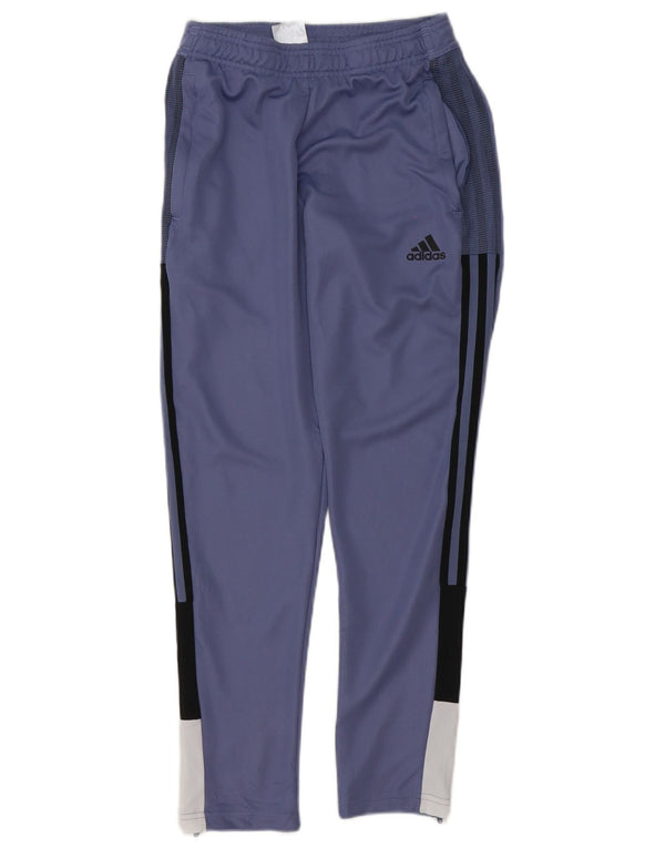 Adidas Girls Aeroready træningsdragt bukser 11-12 år Lilla Colourblock