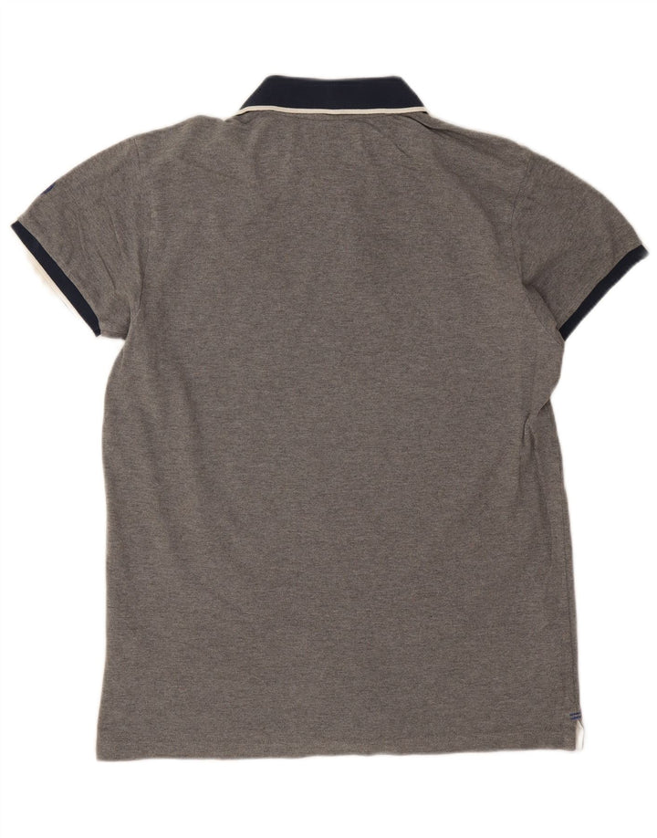 North Sails Herre Grafisk Polo Shirt Stor Grå Bomuld