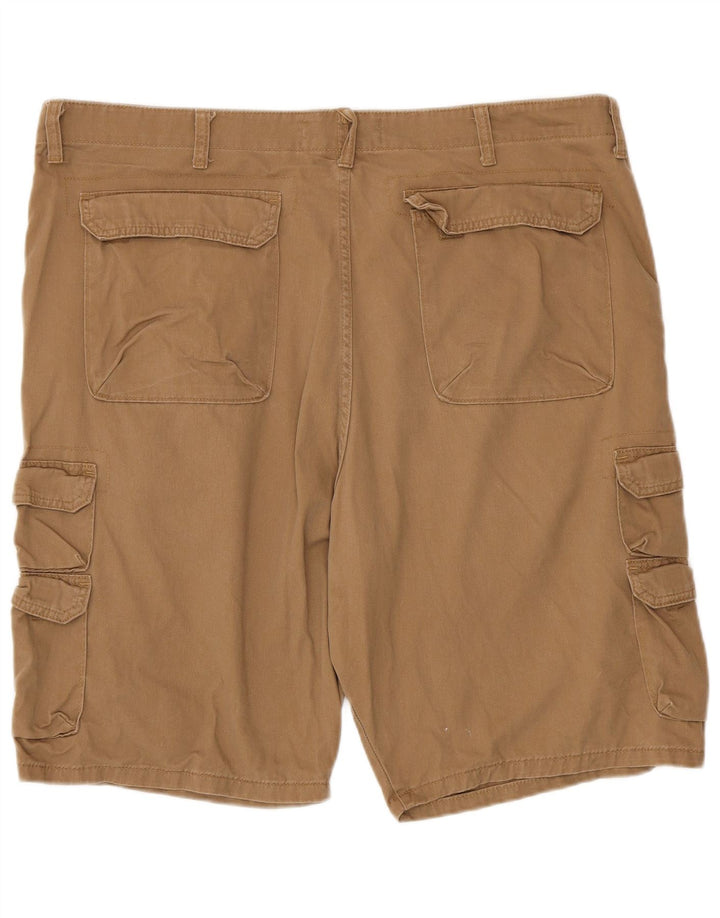 Wrangler Herre Cargo Shorts W42 2XL Brun Bomuld