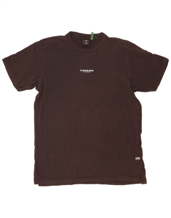 G-Star Herre T-Shirt Top Stor Sort Bomuld