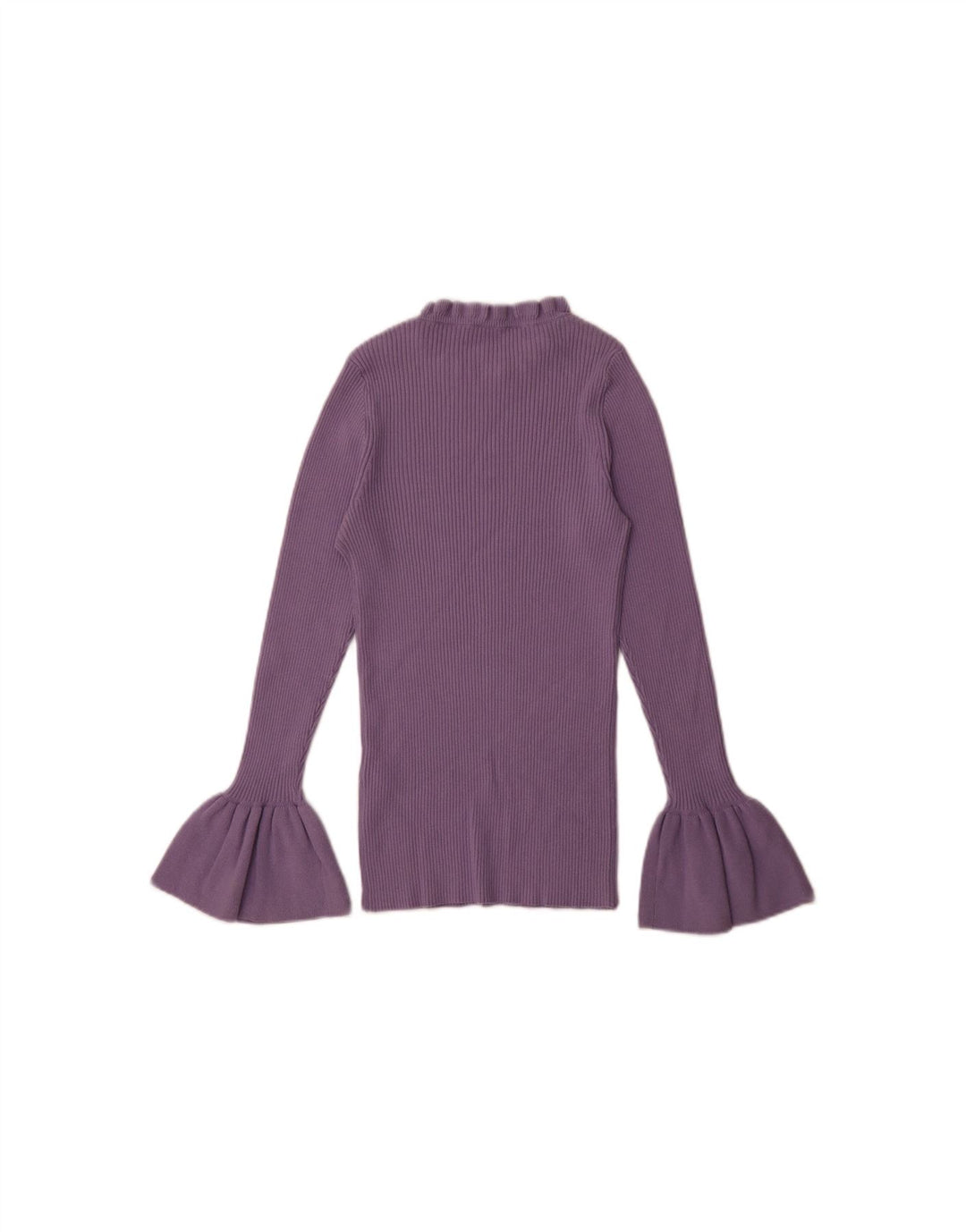 MAX & CO. Womens Top Long Sleeve UK 12 Medium Purple Viscose Vintage Max & Co. and Second-Hand Max & Co. from Messina Hembry 