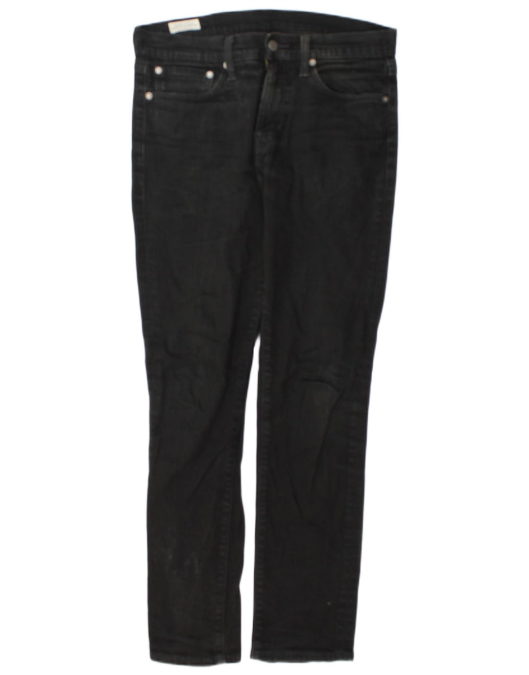 Levi's Slim Jeans til mænd W31 L32 Grå bomuld