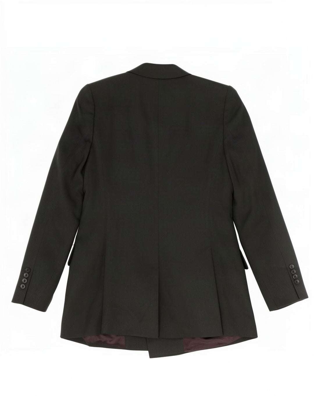 Zara Dame Double Breasted Blazer Jacket UK 10 Small Green Lyocell