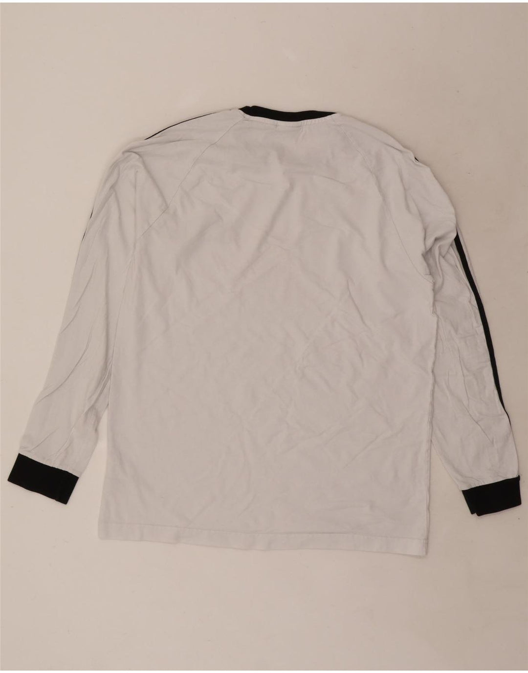 Adidas Herre Top Langærmet Stor hvid Bomuld
