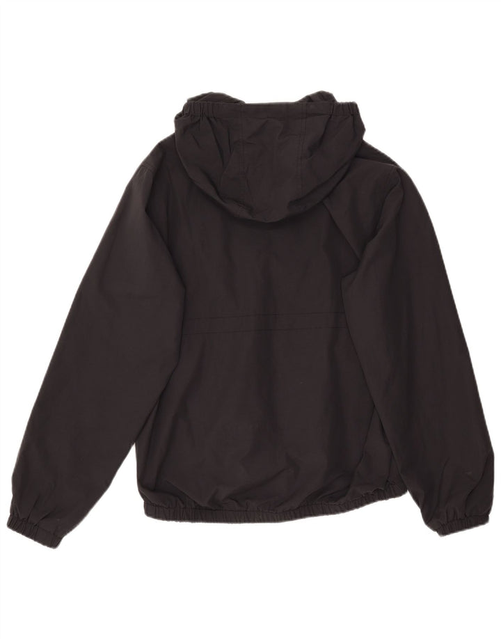 LYLE & SCOTT Bomberjakke med hætte til drenge 14-15 år sort bomuld