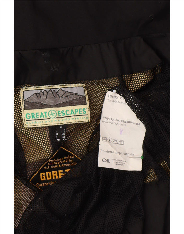 Great Escapes Herre Gore-Tex Windbreaker Jacket UK 38 Medium Yellow