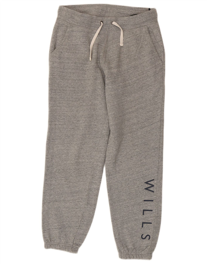 Jack Wills Herre grafisk træningsdragt Bukser Joggers Medium Grey Flecked