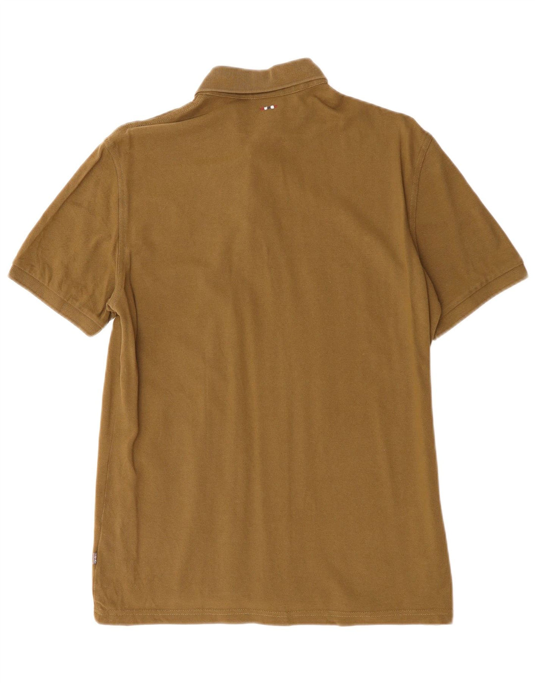 Napapijri Herre poloshirt Stor Khaki Bomuld