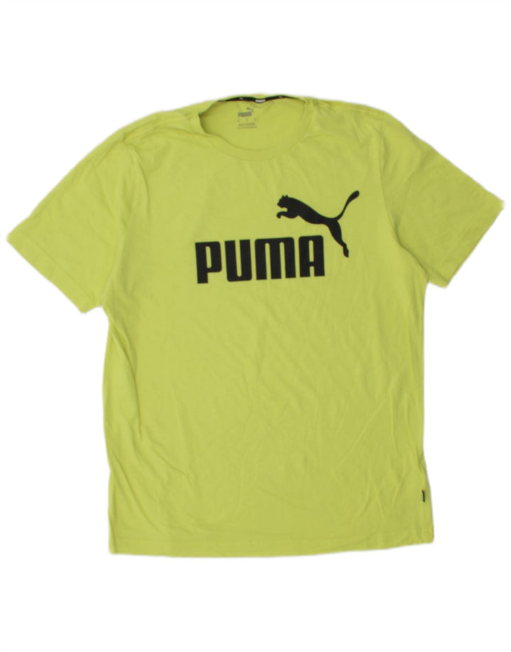 PUMA Herre grafisk vest Top Medium Grøn Bomuld