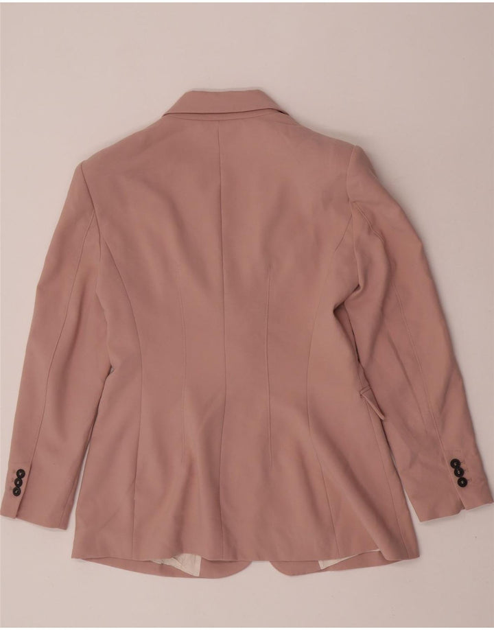 Zara Damedragt med 2 knapper, 2 dele UK 16 Large W32 L31 Pink Polyester