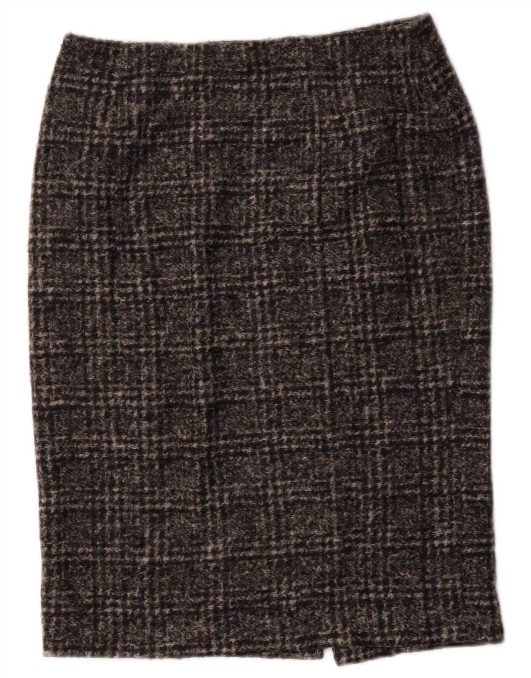 Trussardi Pencil Nederdel til kvinder IT 42 Medium W30 Grå ternet polyester
