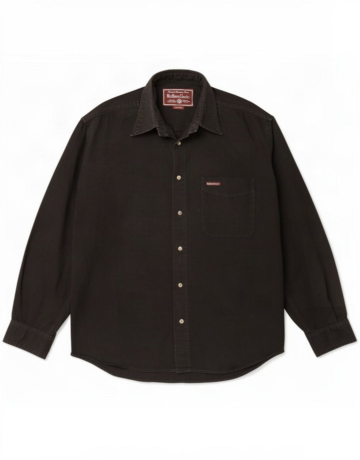 Marlboro Classics Herreskjorte Medium Sort