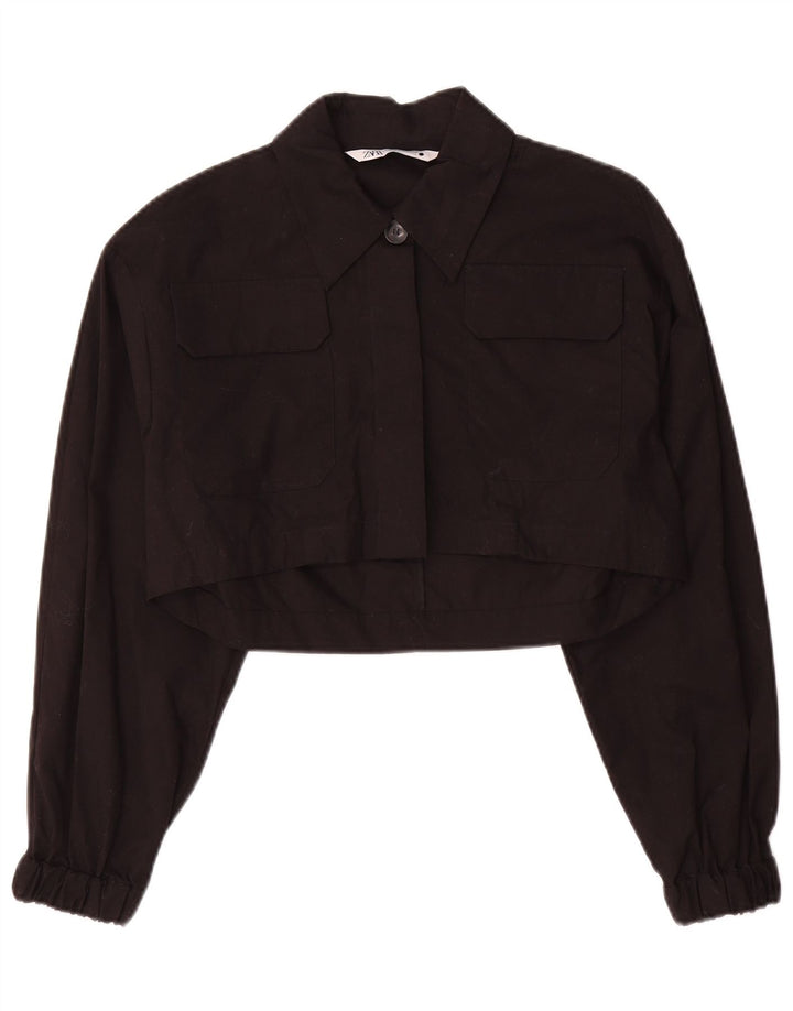 Zara Bolero-jakke til kvinder UK 6 XS Sort