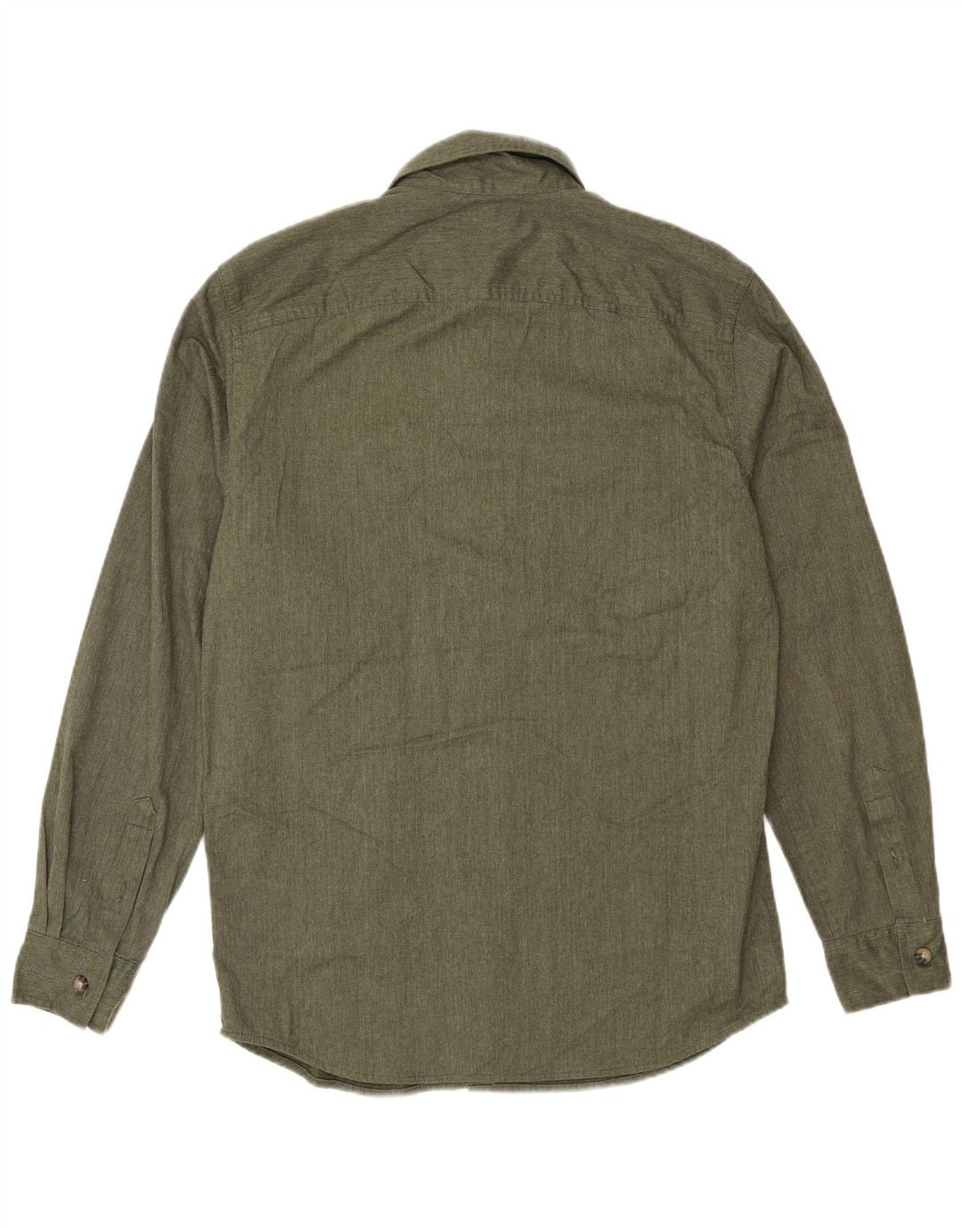 Wrangler Herreskjorte, lille Khaki Bomuld