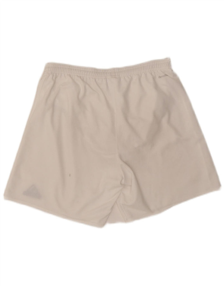 Adidas Herre Climalite Sport Shorts Medium White Polyester