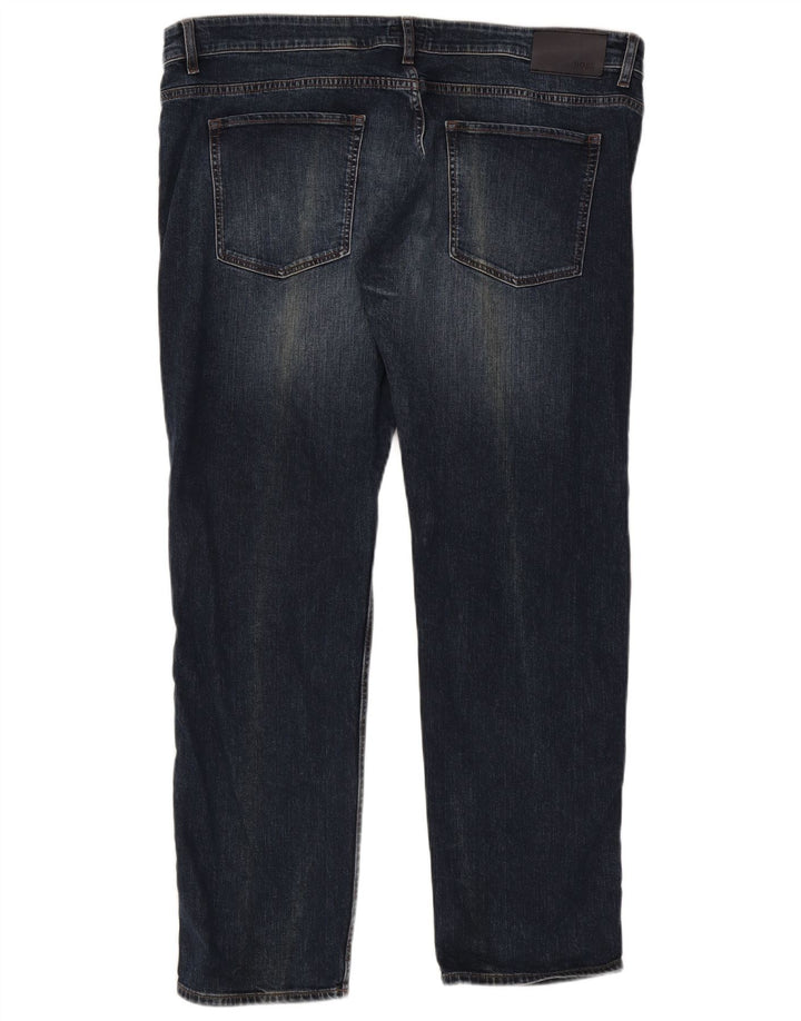 HUGO BOSS Womens Straight Jeans W40 L32 Blue Cotton