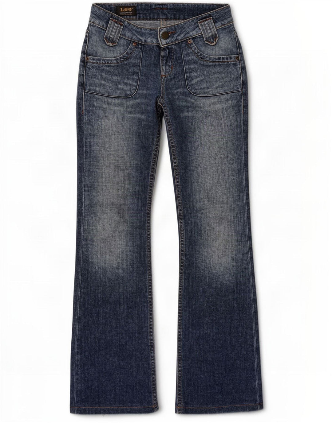 Lee Dame Leola Bootcut Jeans W27 L35 Blå Bomuld
