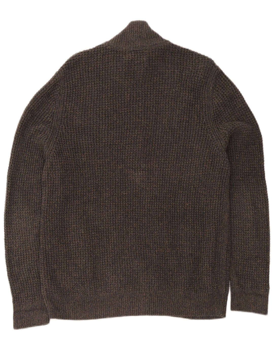 L.L.Bean Herre cardigan sweater mellemgrå bomuld