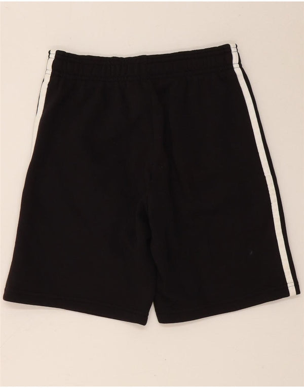 Adidas drenge grafiske sportsshorts 11-12 år sort bomuld