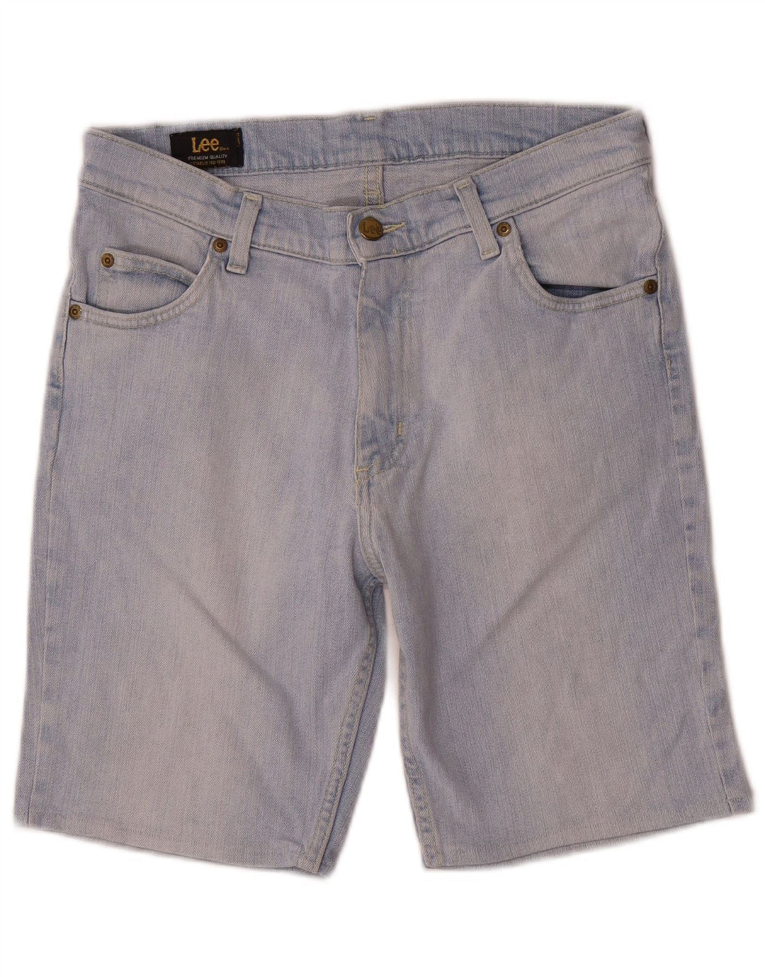Lee Herre denimshorts W33 Large Blue Bomuld