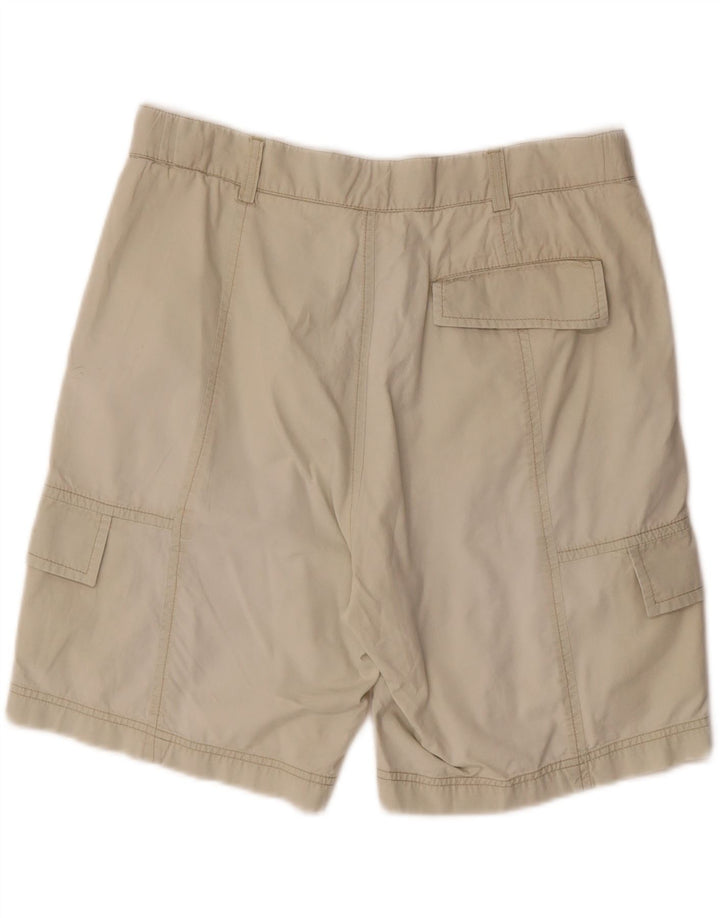 CHAMPION Herre Cargo Shorts Medium W32 Beige Bomuld