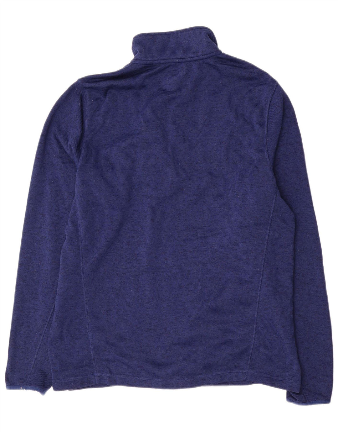 FILA Sweatshirt med lynlås til mænd, stor marineblå polyester