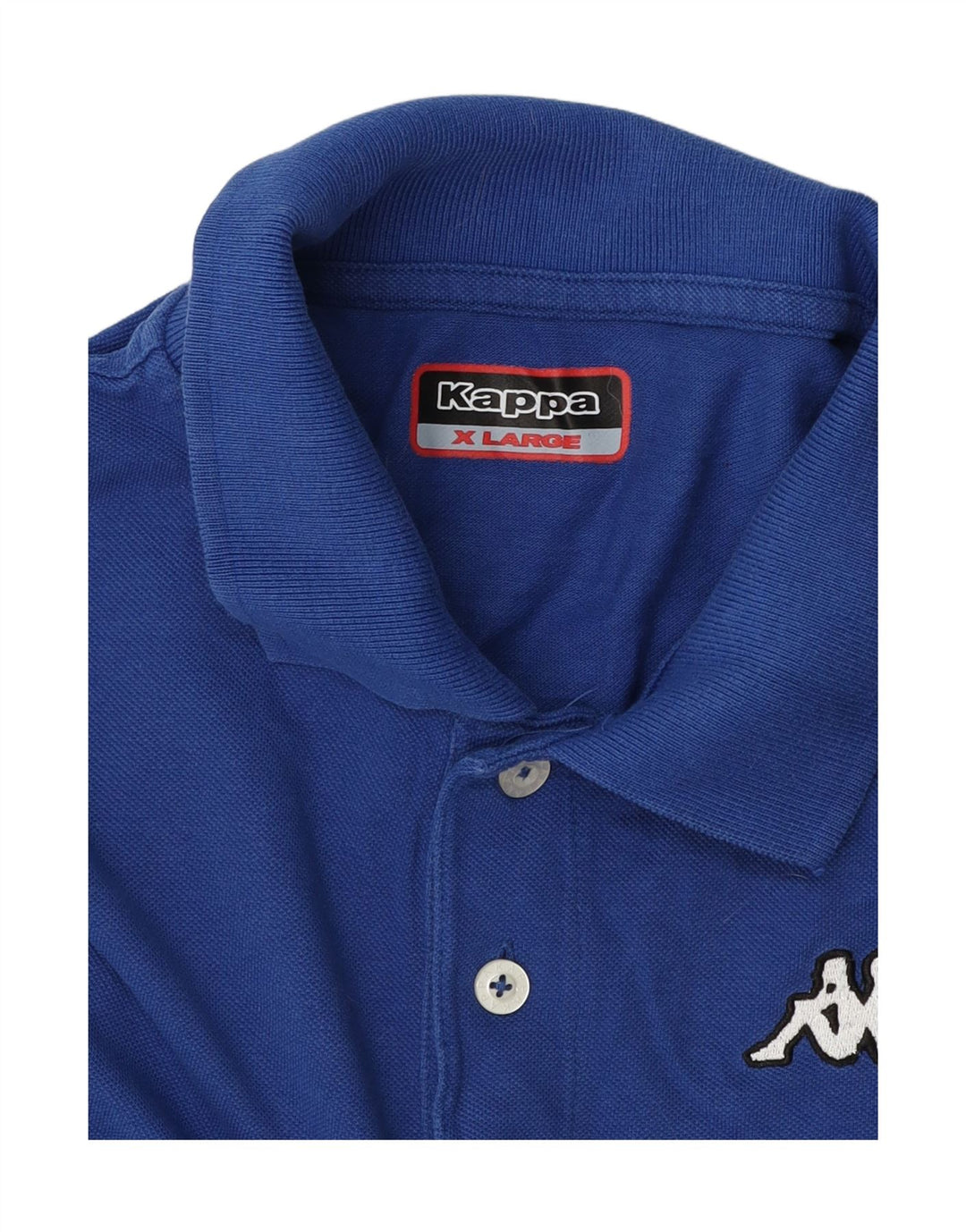 KAPPA Mens Polo Shirt XL Blue Vintage Kappa and Second-Hand Kappa from Messina Hembry 