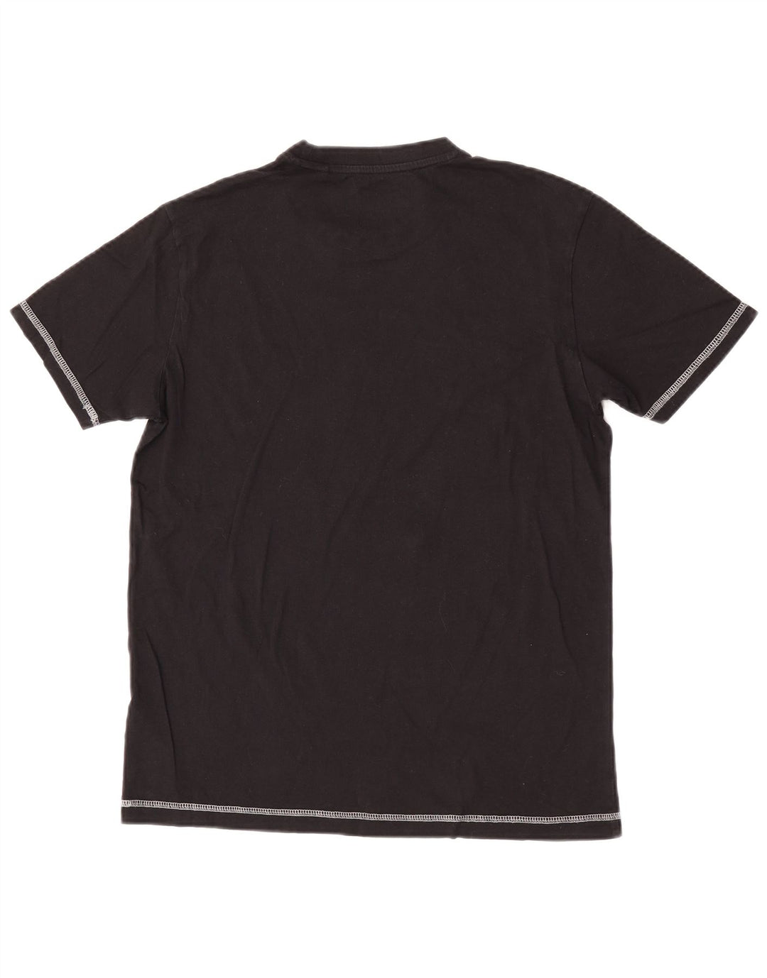 Penguin Herre T-Shirt Top Medium Sort Bomuld