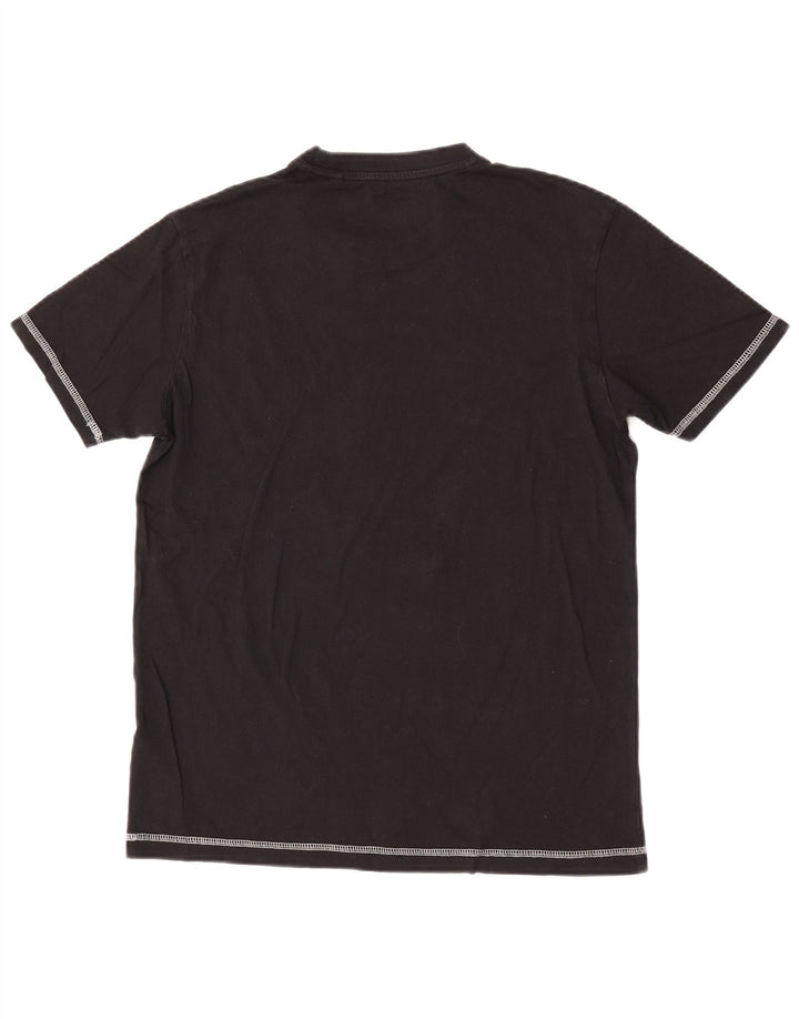 Penguin Herre T-Shirt Top Medium Sort Bomuld