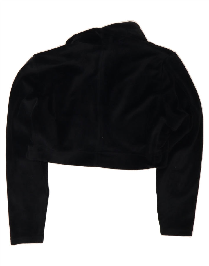 DIVA Womens Bolero Jacket UK 12 Medium Black Vintage Diva and Second-Hand Diva from Messina Hembry 