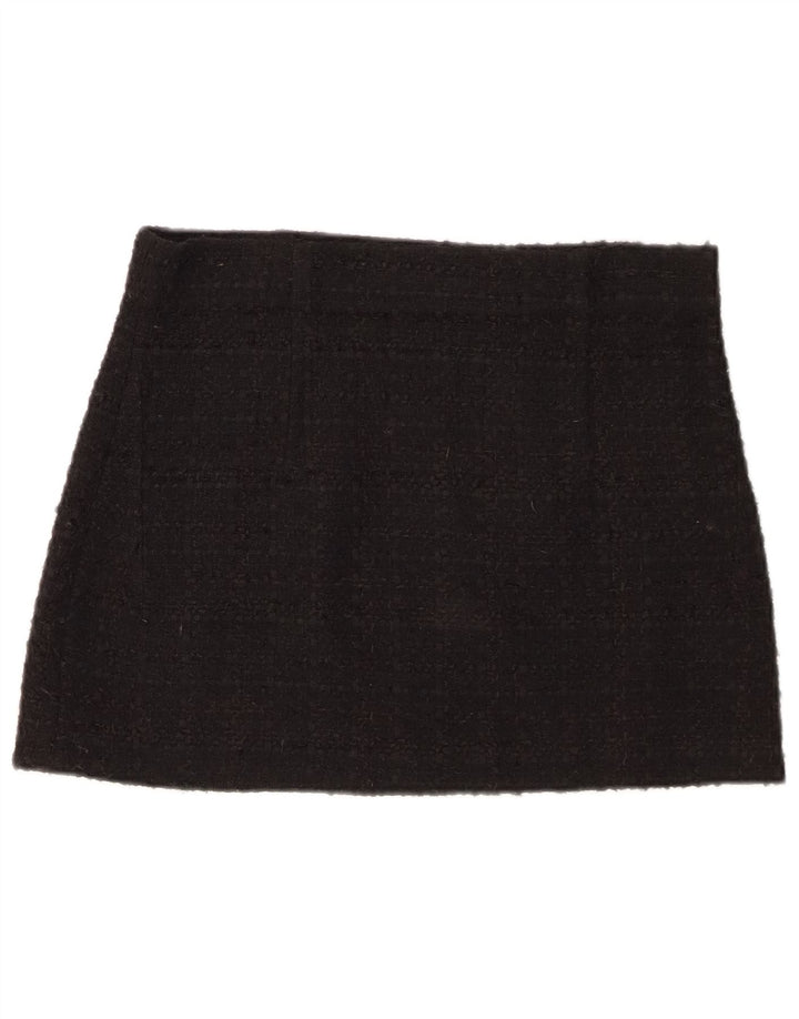 Zara Dame Mini Nederdel Large W30 Sort