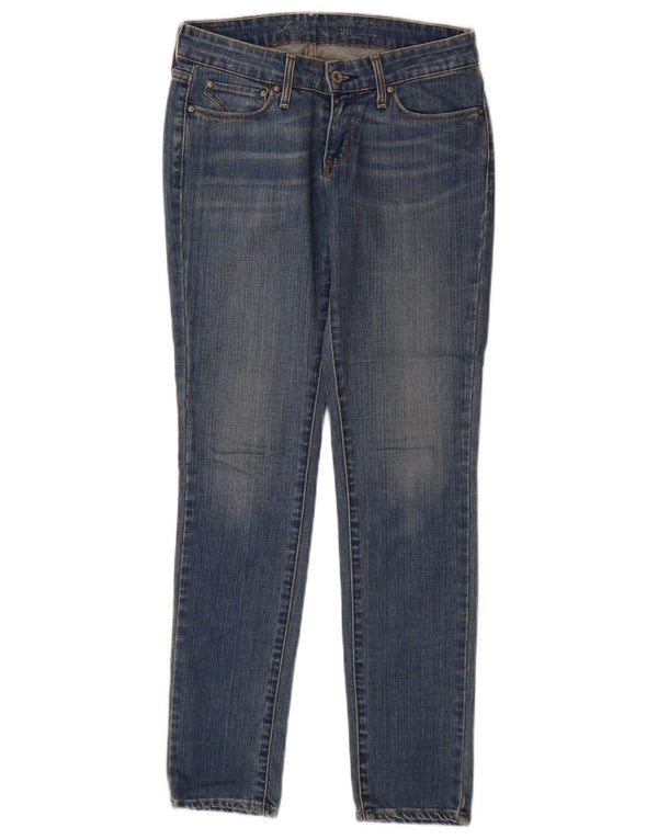 LEVI'S Dame Slight Curve Skinny Jeans W26 L30 Blå Bomuld