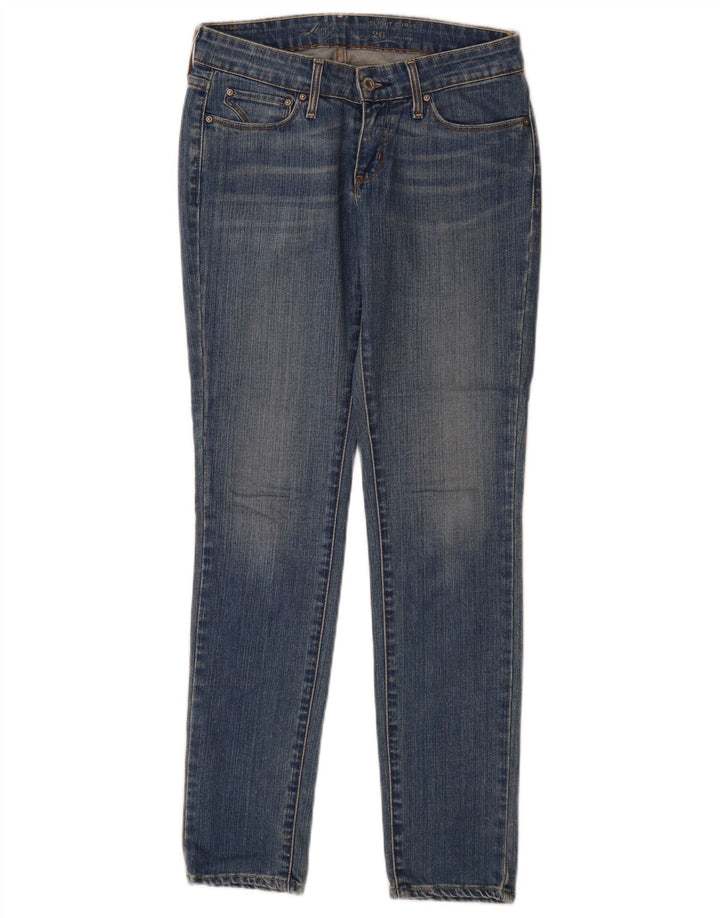 LEVI'S Dame Slight Curve Skinny Jeans W26 L30 Blå Bomuld