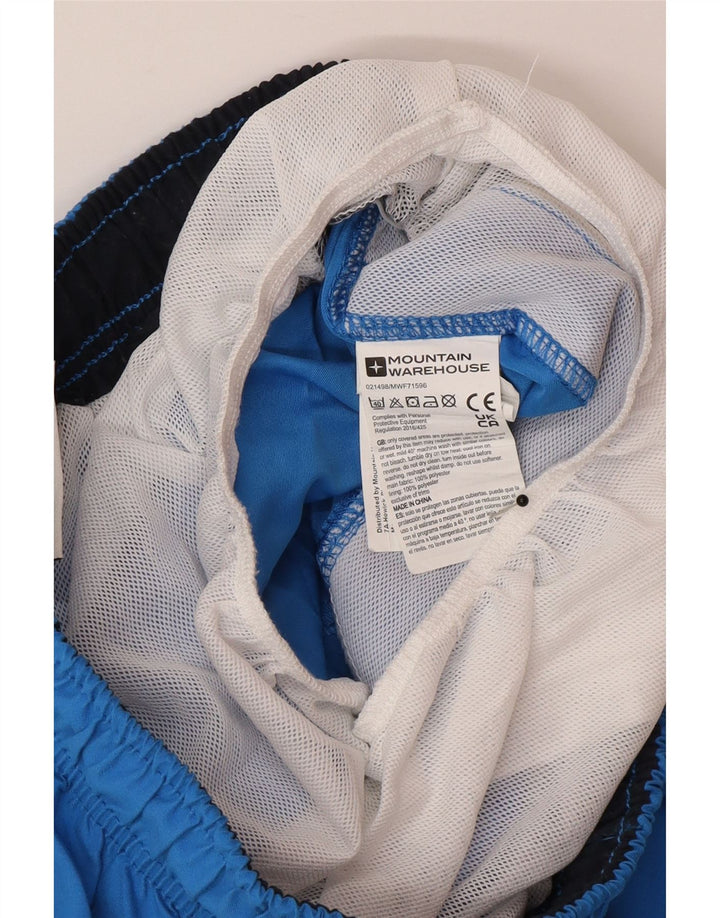 Mountain Warehouse Badeshorts til mænd XS Blå Polyester