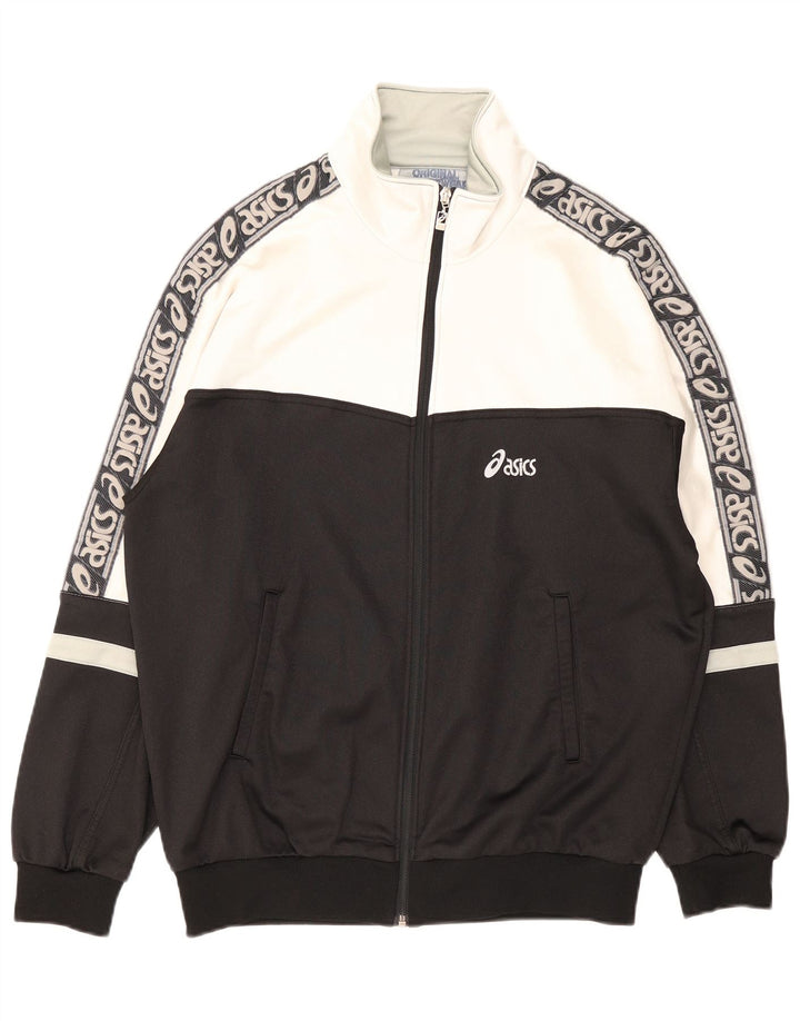 Asics Herre Grafisk træningsdragt Topjakke IT 54 XL Sort Colourblock