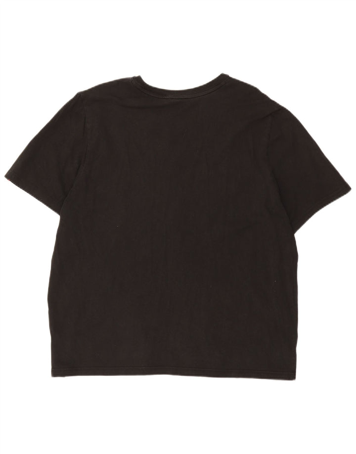 PUMA Herre T-Shirt Top XL Sort Bomuld
