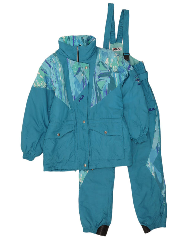 FILA Damebukser Hætteski 2-delt sæt IT 46 Large Blue Geometric