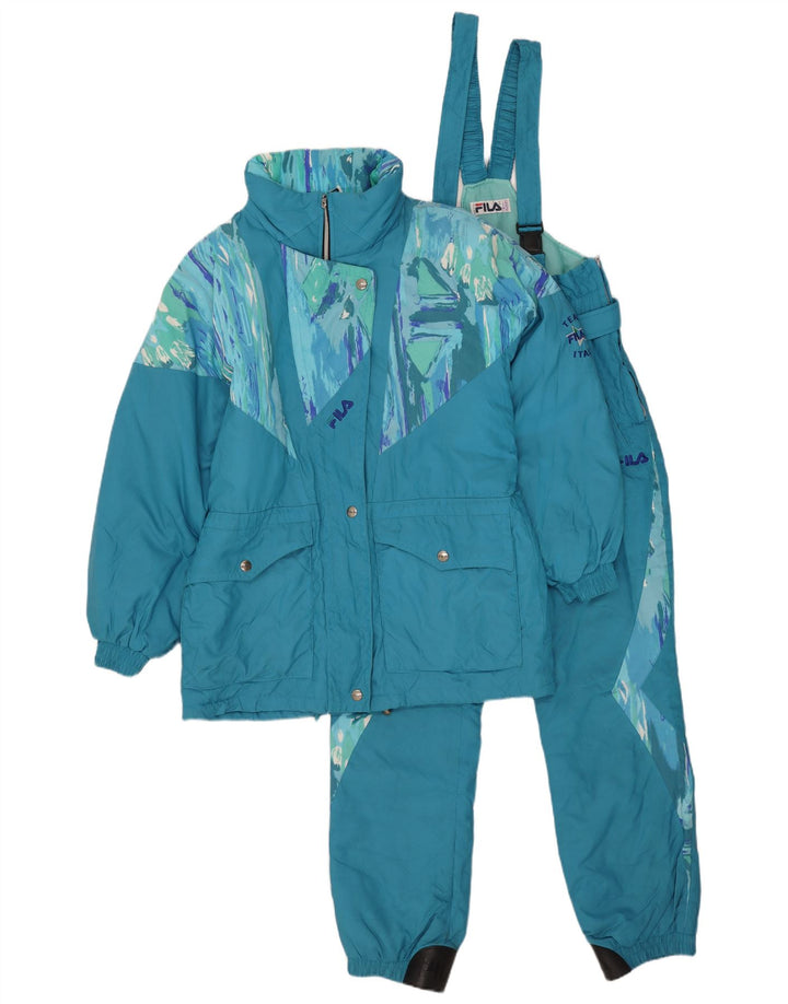 FILA Damebukser Hætteski 2-delt sæt IT 46 Large Blue Geometric