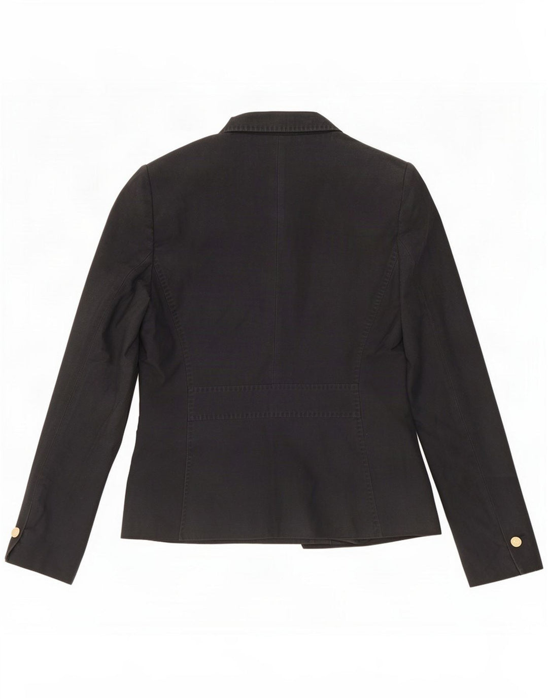 Massimo Dutti Dame 1 Knap Blazer Jakke EU 40 Medium Navy Blue