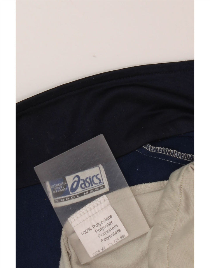 Asics Træningsdragt til mænd Topjakke Medium Off White Colourblock Polyester