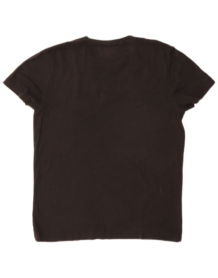 Mustang Herre T-Shirt Top XL Sort Bomuld