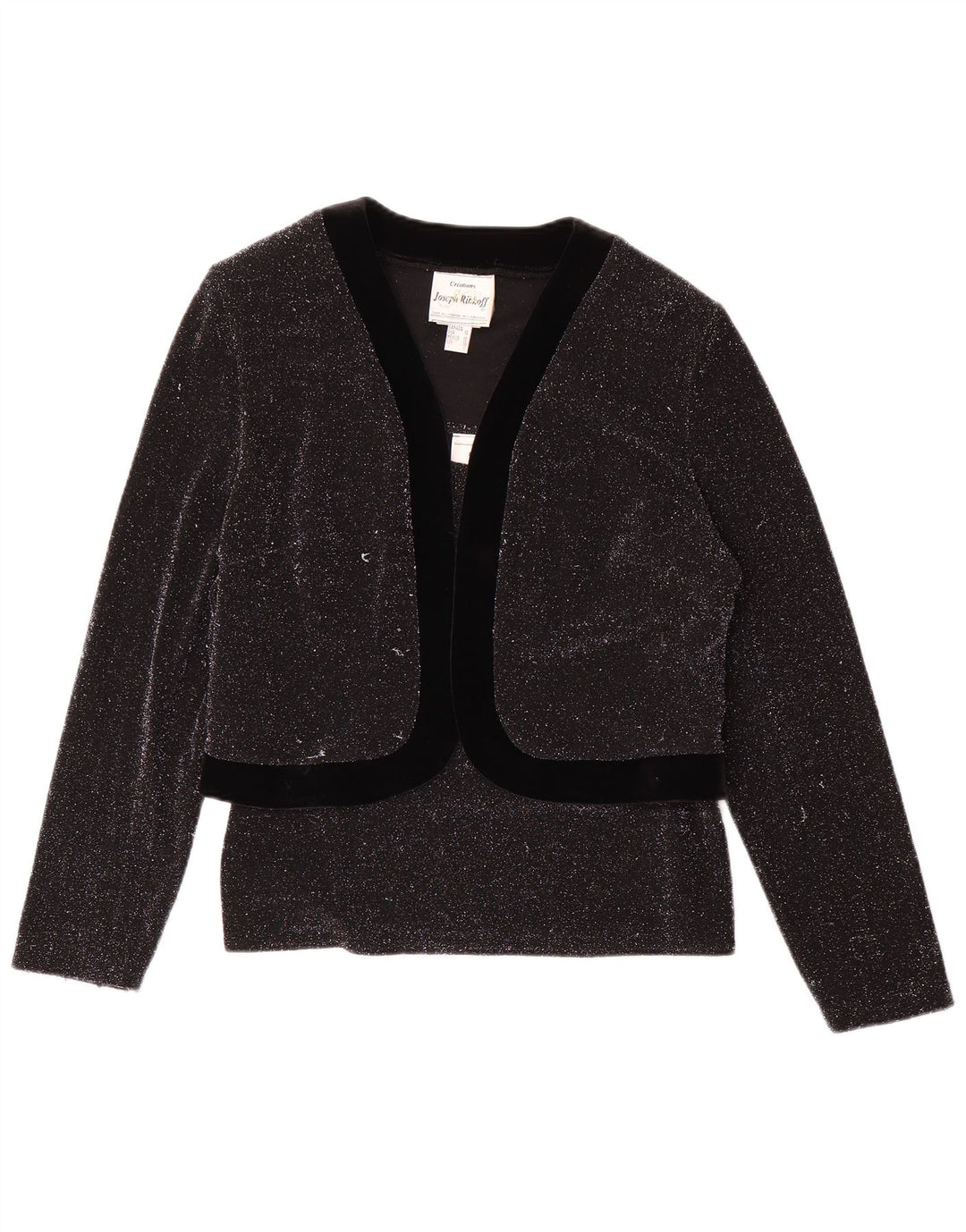 Joseph Ribkoff Womens 2-delt sæt UK 12 medium sort polyester