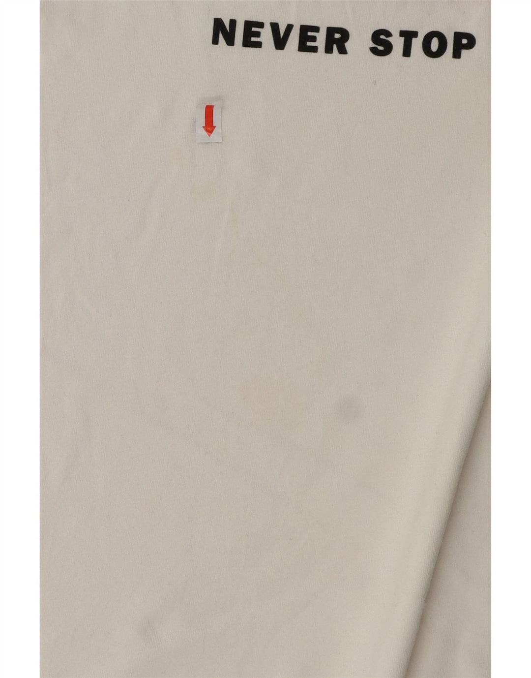 THE NORTH FACE Herre Grafisk T-Shirt Top Stor Hvid Bomuld