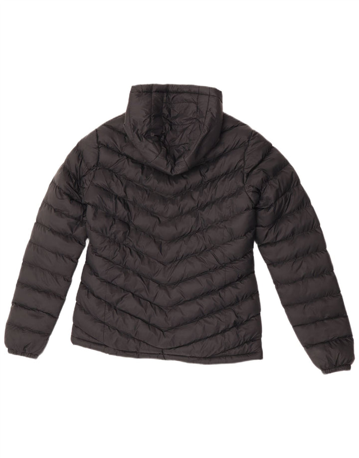 Mountain Warehouse Dame hættepolstret jakke UK 6 XS Sort Polyester