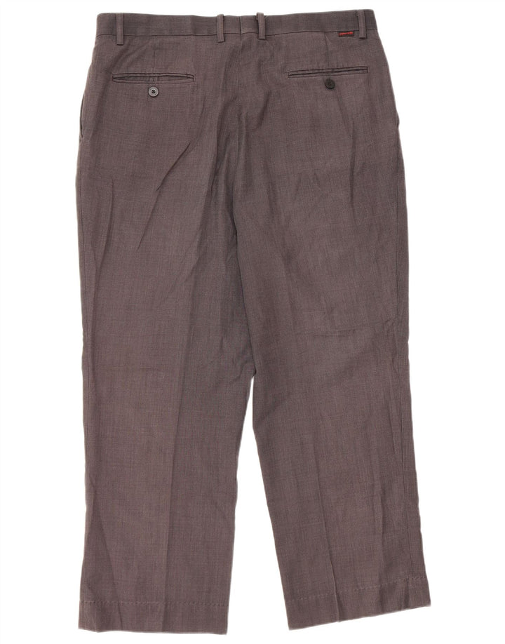PIERRE CARDIN Herre Pegged Chino Bukser W36 L26 Grå