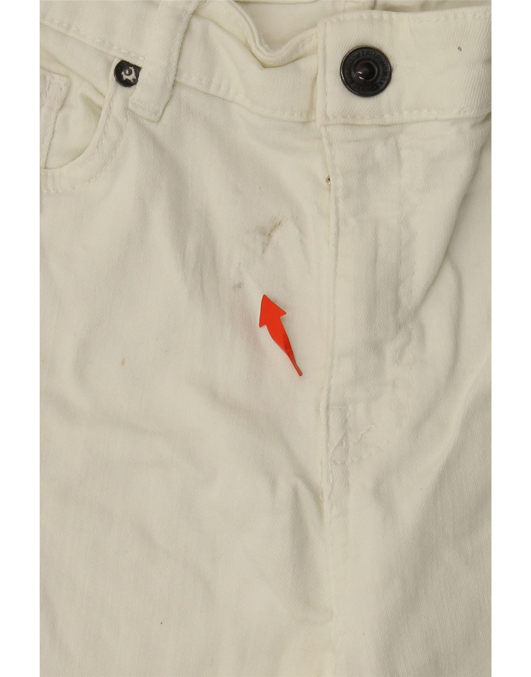 ZARA Dame Slim Jeans EU 38 Small W28 L26 Hvid