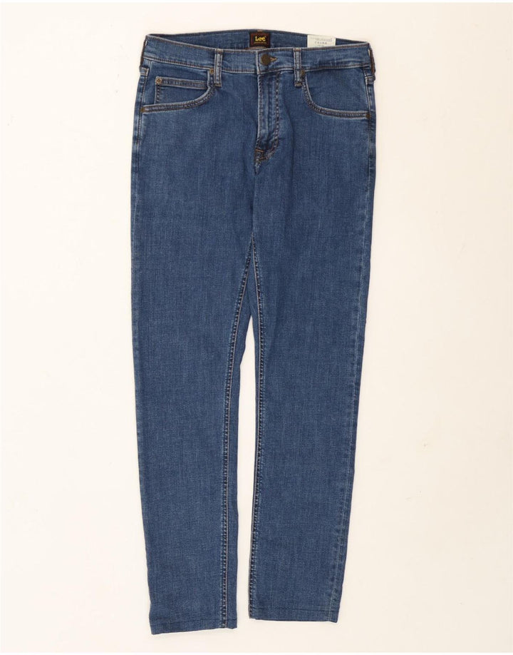 Lee Herre Luke Slim Jeans W29 L29 Blå Bomuld