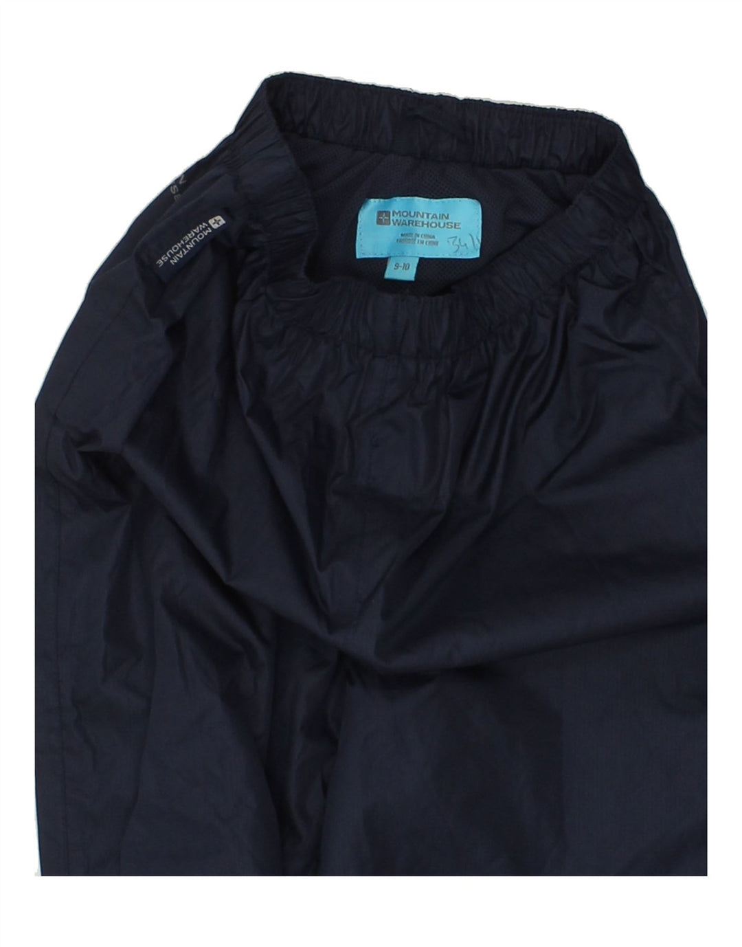 MOUNTAIN WAREHOUSE Boys Tracksuit Trousers 9-10 Years Navy Blue Polyester Vintage Mountain Warehouse and Second-Hand Mountain Warehouse from Messina Hembry 